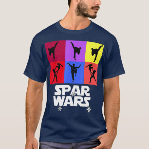Camiseta Guerra de Spar Kick Boxing Taekwondo MMA Karate