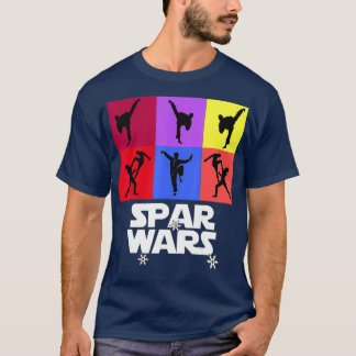 Camiseta Guerra de Spar Kick Boxing Taekwondo MMA Karate