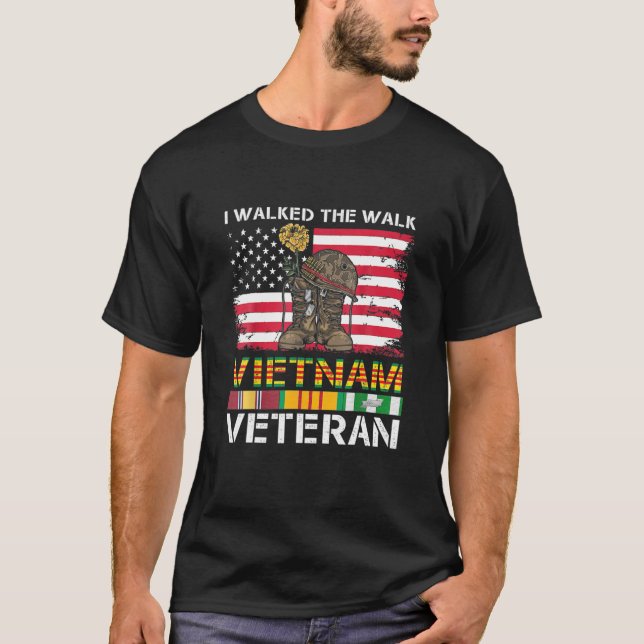 Camiseta Guerra de Vietnam _ Veterano de Vietnam regalo de  (Anverso)