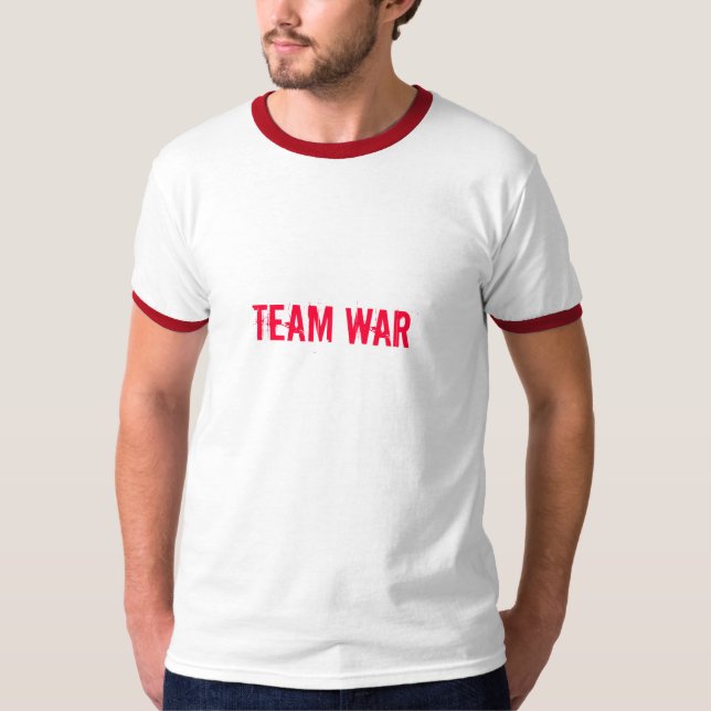 Camiseta Guerra del equipo (Anverso)