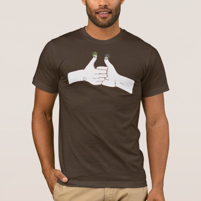 Camiseta Guerra del pulgar (Anverso)