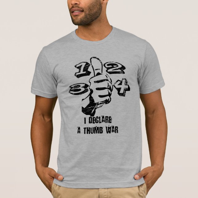 Camiseta Guerra del pulgar (Anverso)
