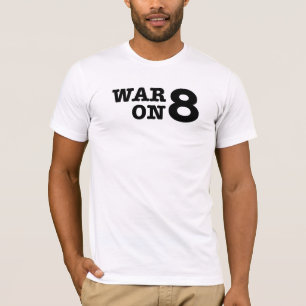 Camiseta Guerra en el apoyo 8