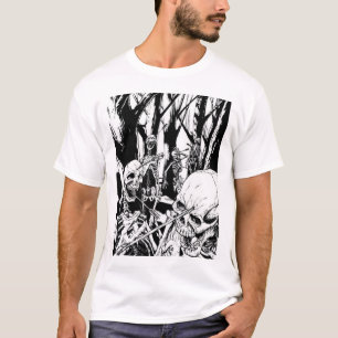 Camiseta guerra esquelética