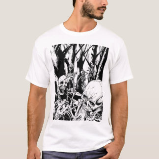 Camiseta guerra esquelética