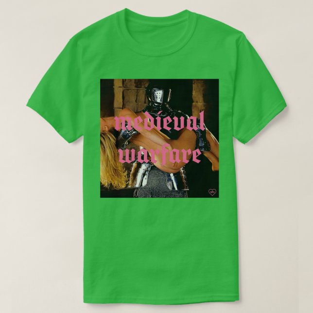 Camiseta guerra medieval (Diseño del anverso)