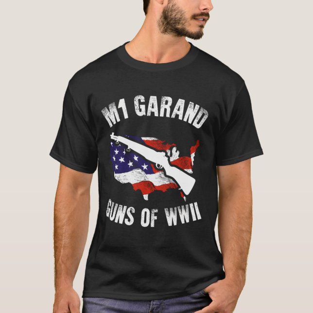 Camiseta Guerra Mundial Dos Gargantas M1 De Sudor De La Seg (Anverso)