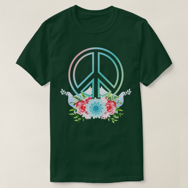 Camiseta Guerra pacífica (Diseño del anverso)