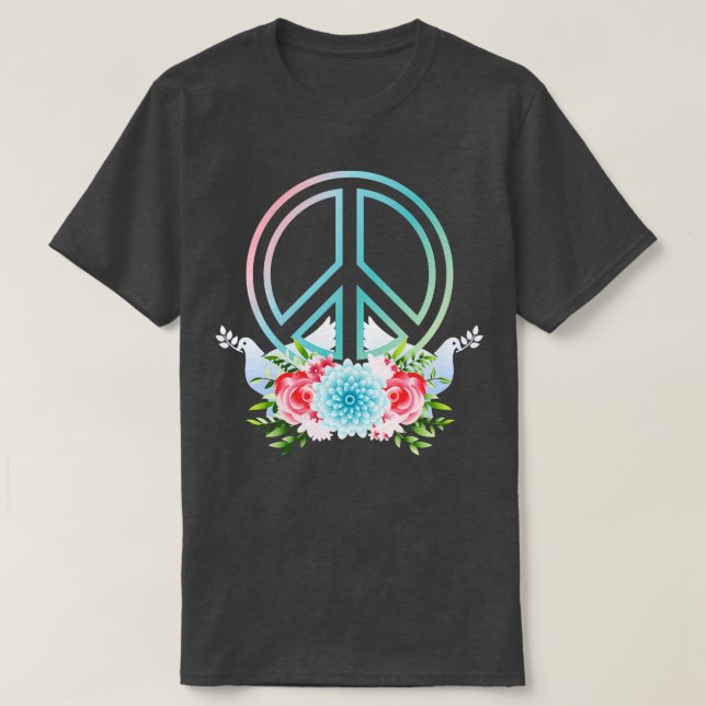 Camiseta Guerra pacífica (Diseño del anverso)
