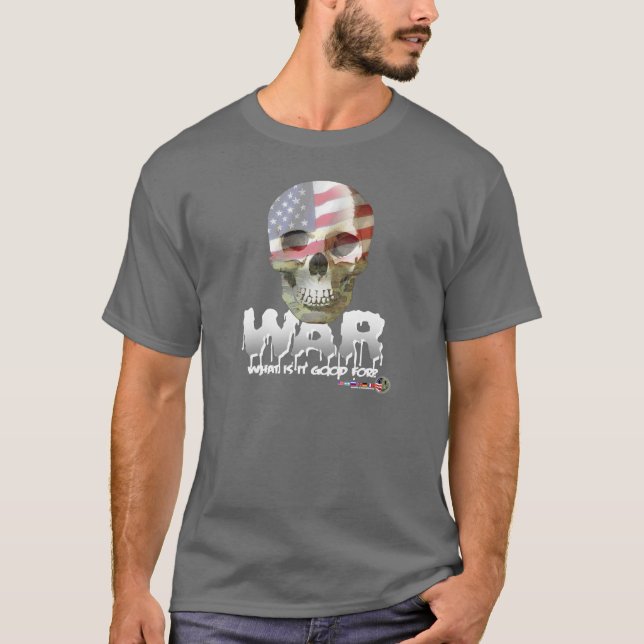 CAMISETA GUERRA PARA CUÁL ES BUENO (Anverso)