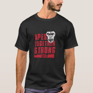 Camiseta Guerra por el planeta de los simios - Simios junto