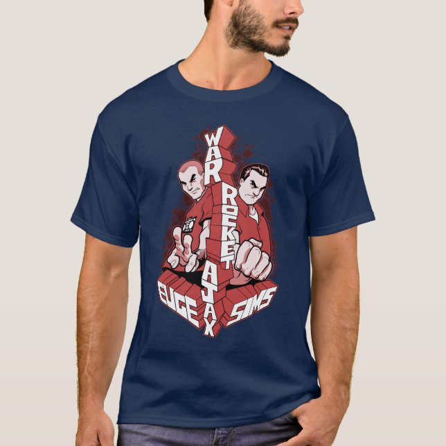 Camiseta Guerra Rocket Ajax (Anverso)