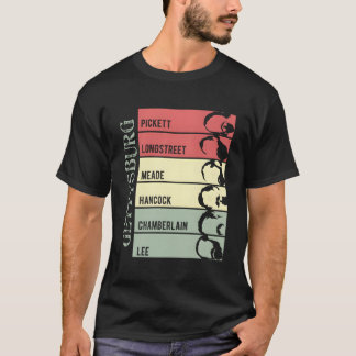 Camiseta Guerras civiles llevan la barba de Gettysburg
