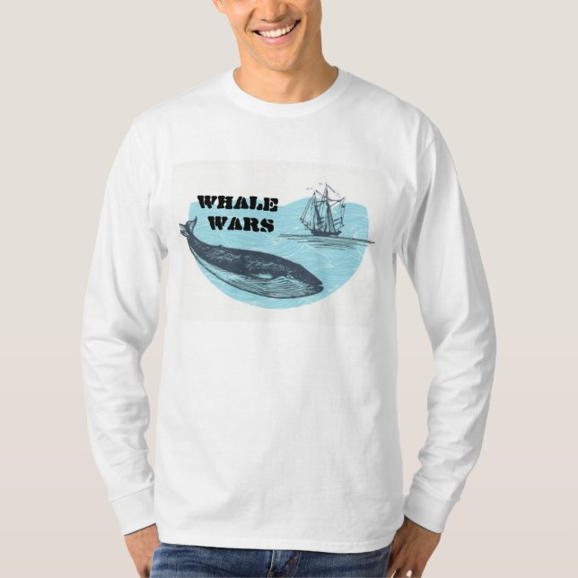 Camiseta guerras de ballenas (Anverso)