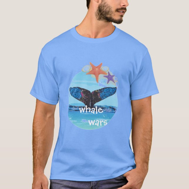 Camiseta guerras de ballenas (Anverso)