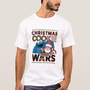 Camiseta guerras de galletas de navidad