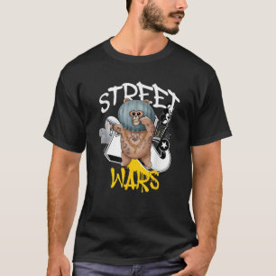 Camiseta Guerras de la calle Funny Teddy Gangster Bear