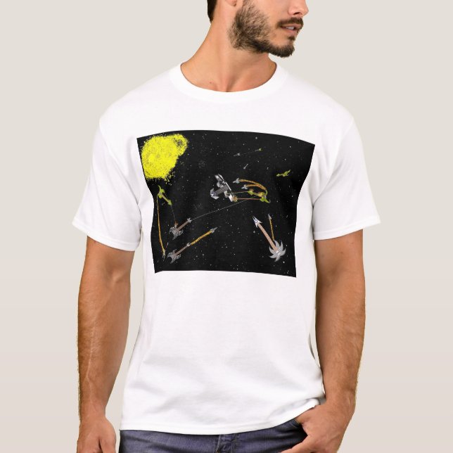 Camiseta Guerras de la guitarra (Anverso)