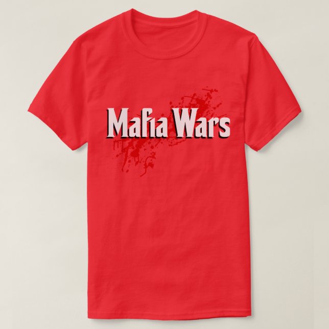 CAMISETA GUERRAS DE MAFIA (Diseño del anverso)