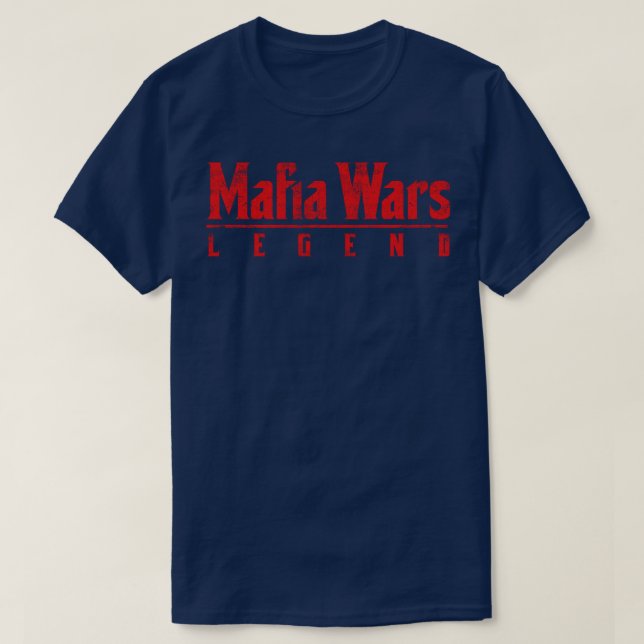 CAMISETA GUERRAS DE MAFIA1 (Diseño del anverso)