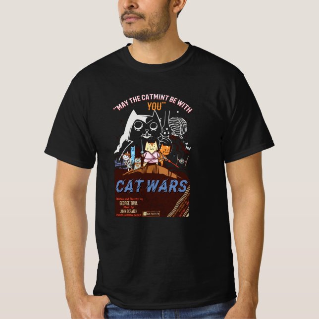 Camiseta Guerras del gato (Anverso)
