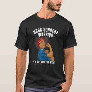 Camiseta Guerrera de cirugía de espalda mujeres afroamerica