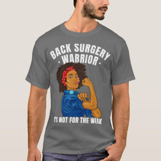 Camiseta Guerrera de cirugía de espalda mujeres afroamerica