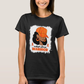 Camiseta Guerrera de Esclerosis Múltiple para mujeres afro