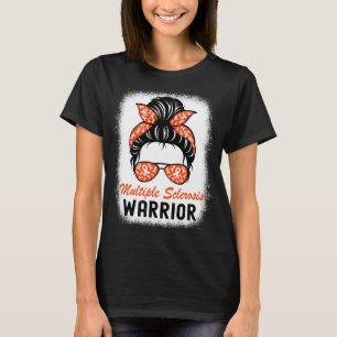 Camiseta Guerrera de esclerosis Sra. Awareness Messy Bun