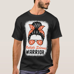 Camiseta Guerrera de esclerosis Sra. Awareness Messy Bun