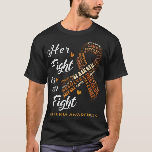 Camiseta Guerrera de la Concienciación sobre Leucemia Su Lu (Anverso)