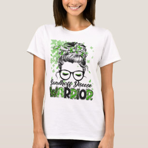 Camiseta Guerrera de la enfermedad de Sandhoff Mujer Niña S