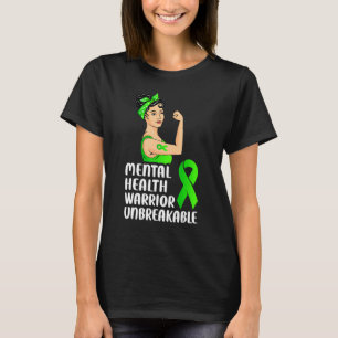 Camiseta Guerrera de Salud Mental Mujeres Concienciadoras d