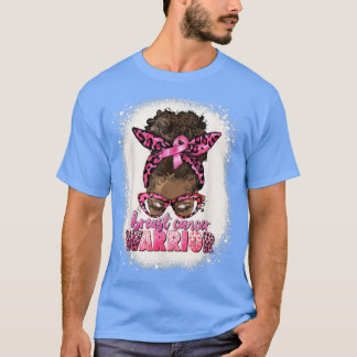 Camiseta Guerrera del cáncer de mama afrodesordenadas mujer
