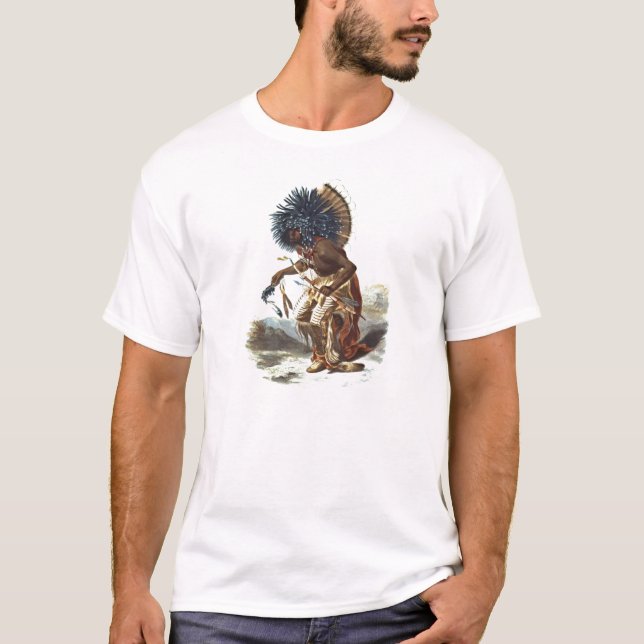 Camiseta Guerrero 1839 de Hidatsa (Anverso)