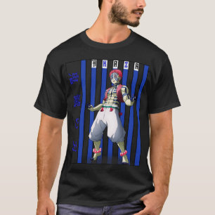 Camiseta Guerrero a rayas sobrenatural Combate intenso de a