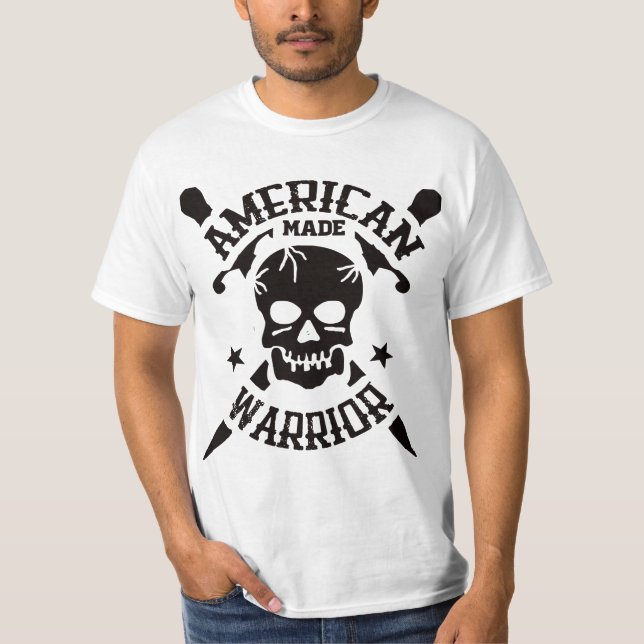 Camiseta Guerrero americano (Anverso)