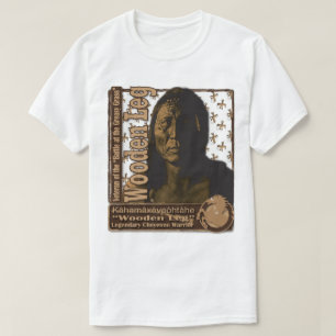 Camiseta Guerrero Americano "Pierna de Madera"