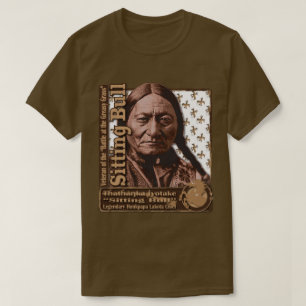 Camiseta Guerrero Americano "Toro Sentado"