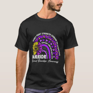 Camiseta Guerrero Arcoiris Púrpura Cinta Opioide Sobredosis