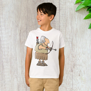 Camiseta Guerrero Arquero Medieval Caballero Divertido con 