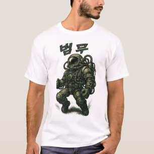Camiseta Guerrero astronauta - Explorador espacial futurist