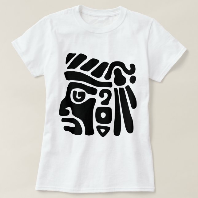 Camiseta Guerrero azteca (Diseño del anverso)