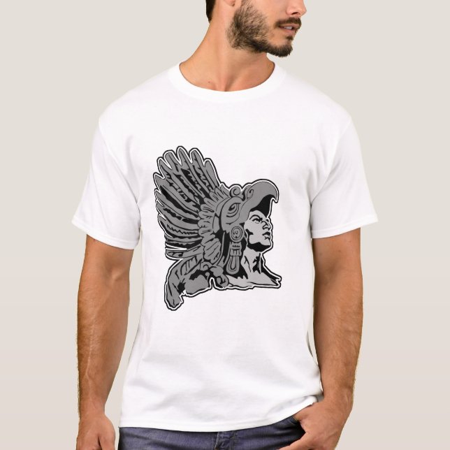 Camiseta guerrero azteca (Anverso)
