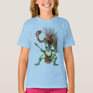 Camiseta Guerrero azteca Deity Cueyatl