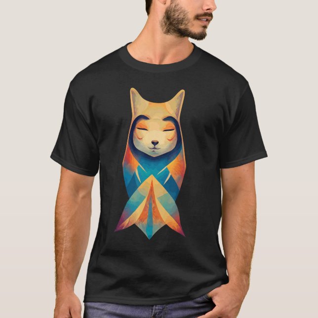 Camiseta Guerrero azteca Guay Shaman Guardian Inca Maya Fox (Anverso)