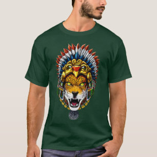 Camiseta Guerrero azteca Jaguar