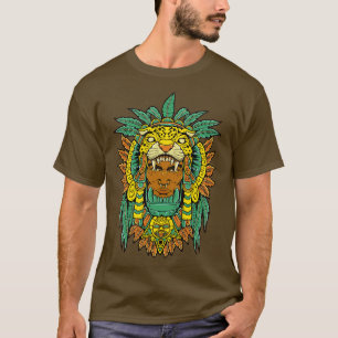 Camiseta Guerrero azteca Jaguar Warrior