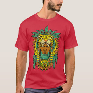 Camiseta Guerrero azteca Jaguar Warrior
