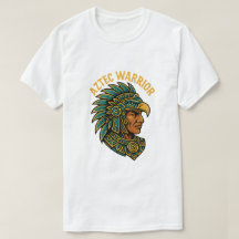 Camiseta Guerrero Azteca – Poder y Coraje Antiguo